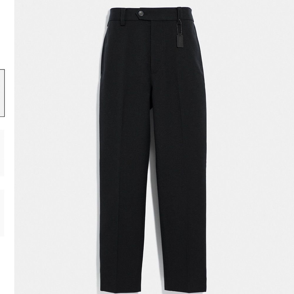 NWY Coach flat front pants